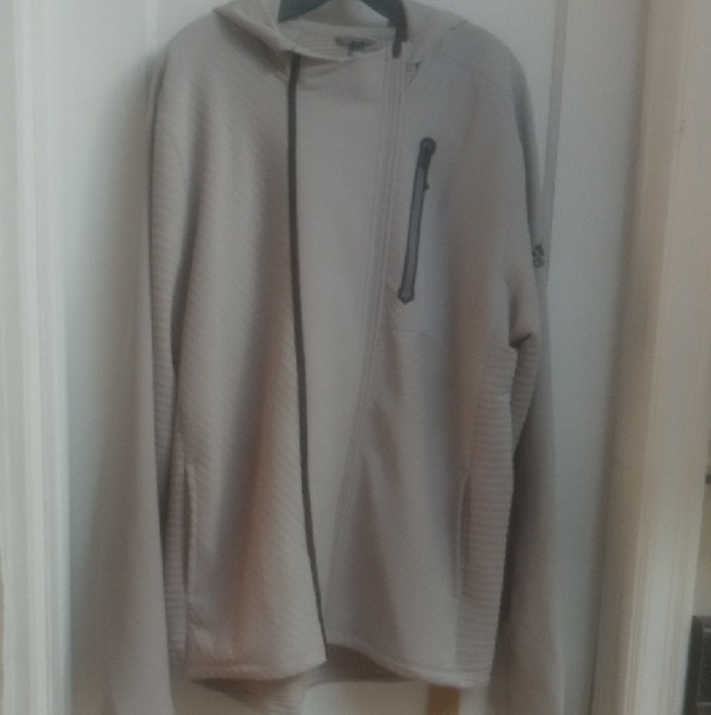 adidas New With Tags  Gray Performance Jacket